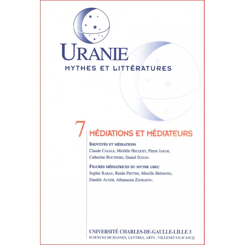 Uranie 7 : Médiations et médiateurs