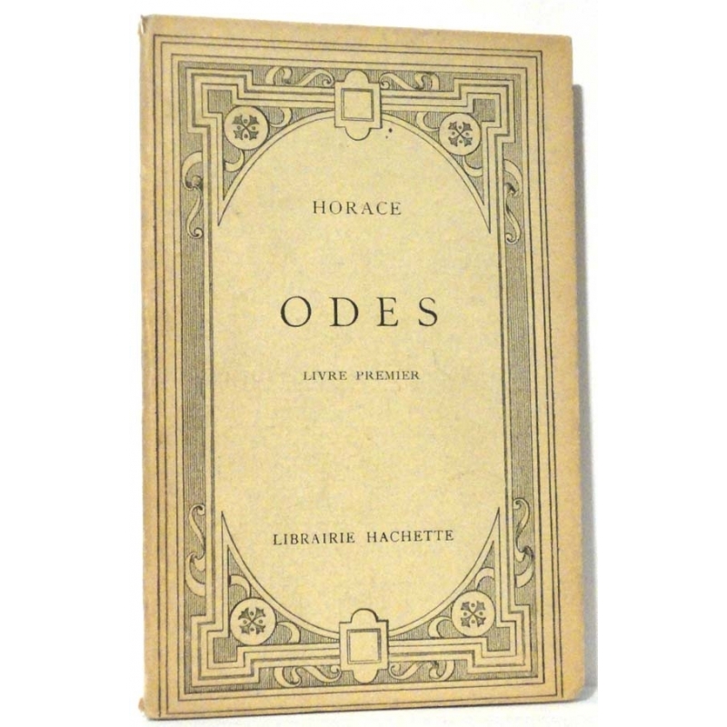 Odes, livres premier