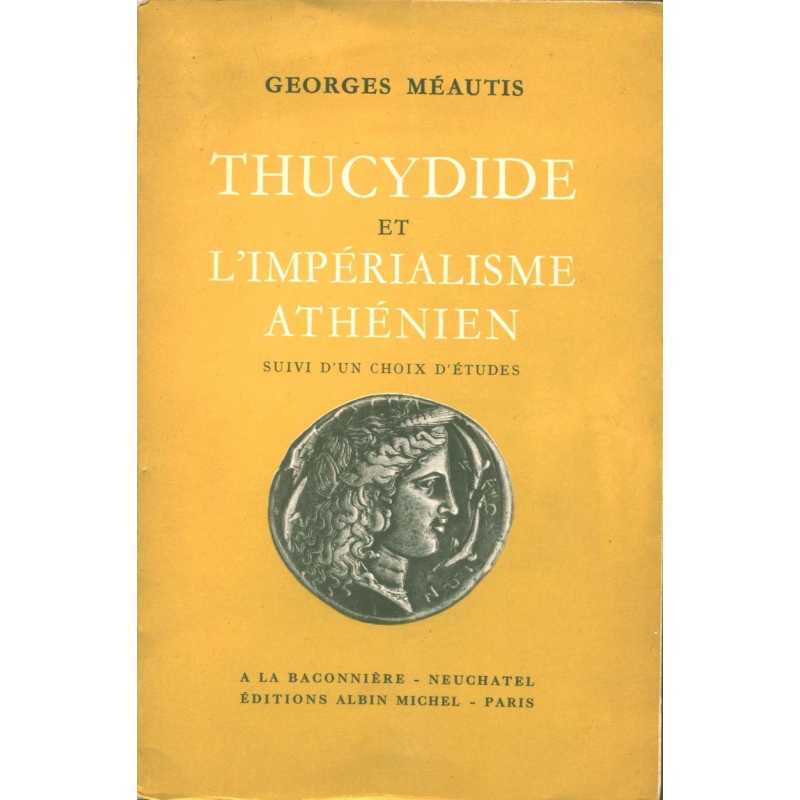 Thucydide et l'impérialisme athénien
