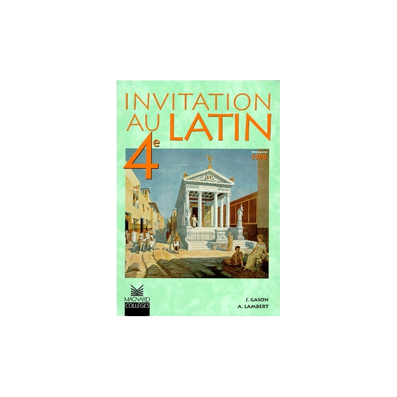 Invitation au latin 4e