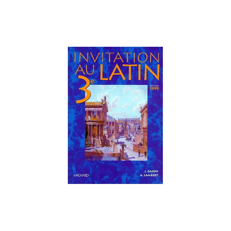 Invitation au latin 3e