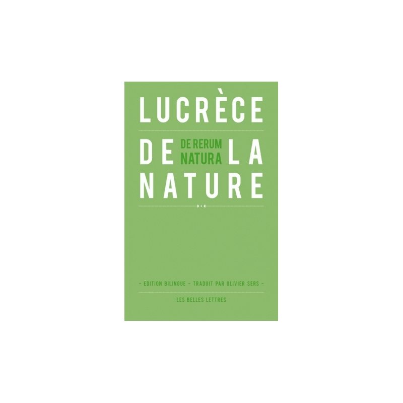 De la Nature. De rerum natura