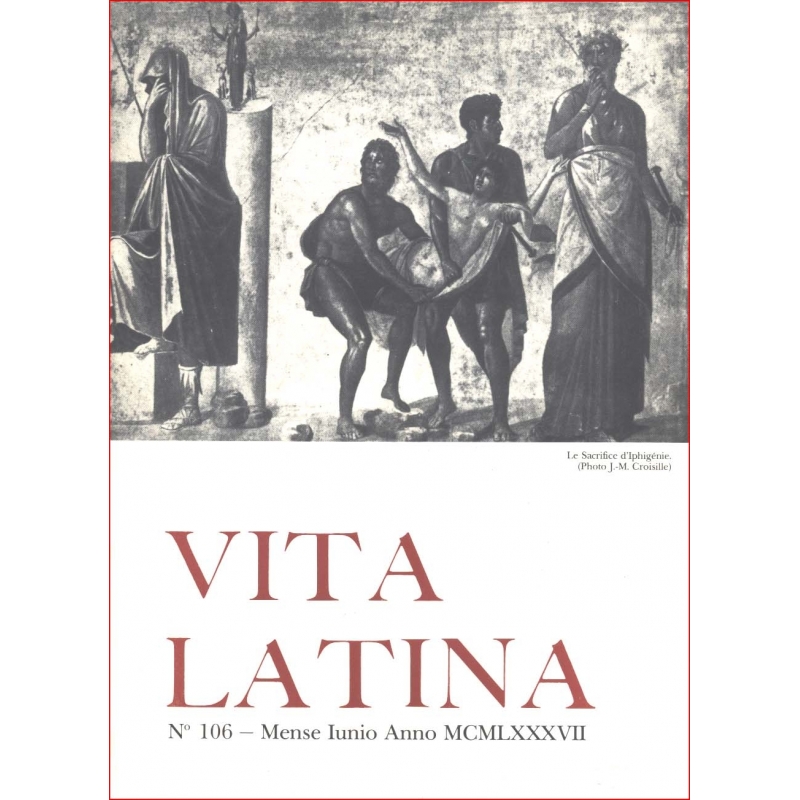 Vita Latina - N° 106. Mense Junio Anno MCMLXXXVII