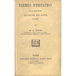 Choix des Dialogues des Morts de Lucien (texte grec). Nouvelle édition