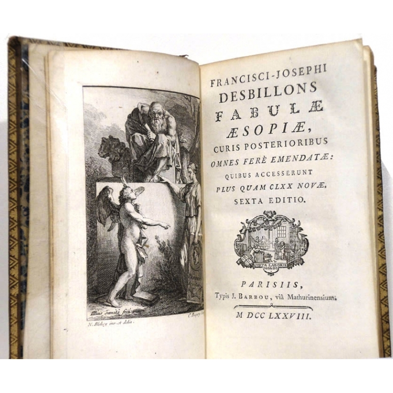 Desbillons, François-Joseph  Fabulae Aesopiae 
