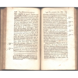 La République ou Dialogue sur la Justice - tome I et II