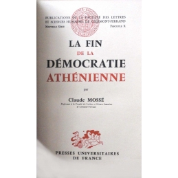 La fin de la démocratie athénienne 