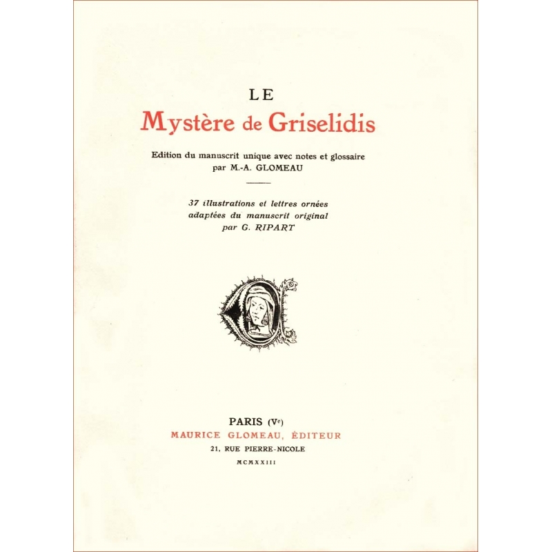 Le Mystère de Griselidis