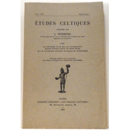 Etudes celtiques n°13. Vol. VII, Fascicule 1