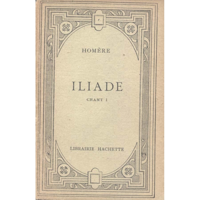 Iliade (Chant I)