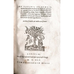 [Claudii Galeni pergameni definitiones medicæ, Iona Philologo interprete] relié avec 2 autres ouvrages