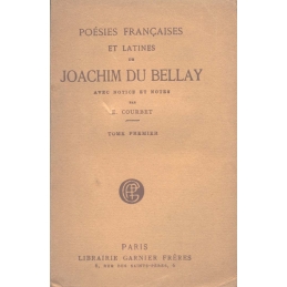 Poésies françaises et latines de Joachim du Bellay, tomes I et II