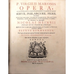 P. Virgilii Maronis Opera cum integris & emendatioribus commentariis Servii, Philargyrii, Pierii...