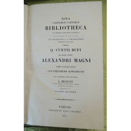 Q. Curtii Rufi De Rebus Gestis Alexandri Magni libri superstites, tomes I et II