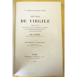P. Virgilii Maronis Opera - Œuvres de Virgile : Bucoliques et Géorgiques