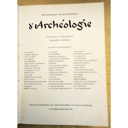 Dictionnaire encyclopédique d'archéologie