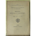 Bulletin philologique et historique (jusqu\'à 1715) du Comité des travaux historiques et scientifiques - Année 1906