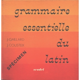 Grammaire essentielle du latin