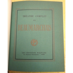 Théâtre complet de Beaumarchais