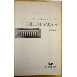 Dictionnaire grec-français