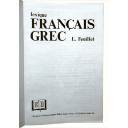 Lexique français-grec