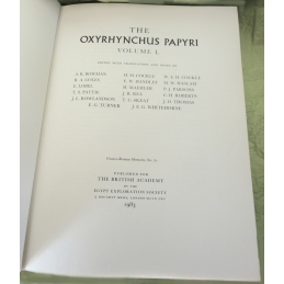 The Oxyrhynchus Papyri, Volume L
