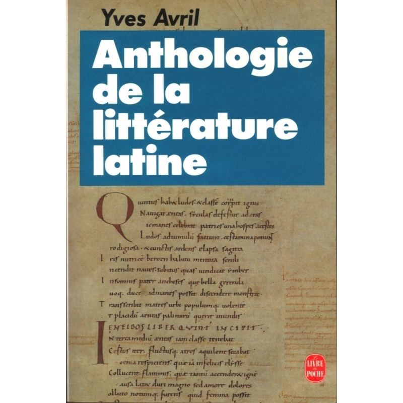 Anthologie de la littérature latine