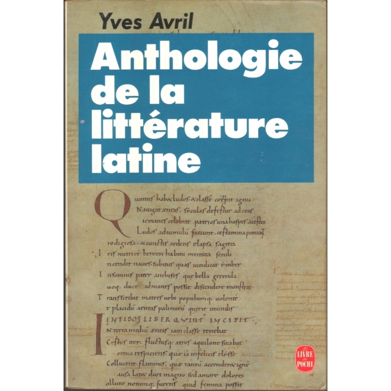 Anthologie de la littérature latine