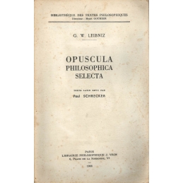 Opuluscules philosophiques choisis, 2 vol.