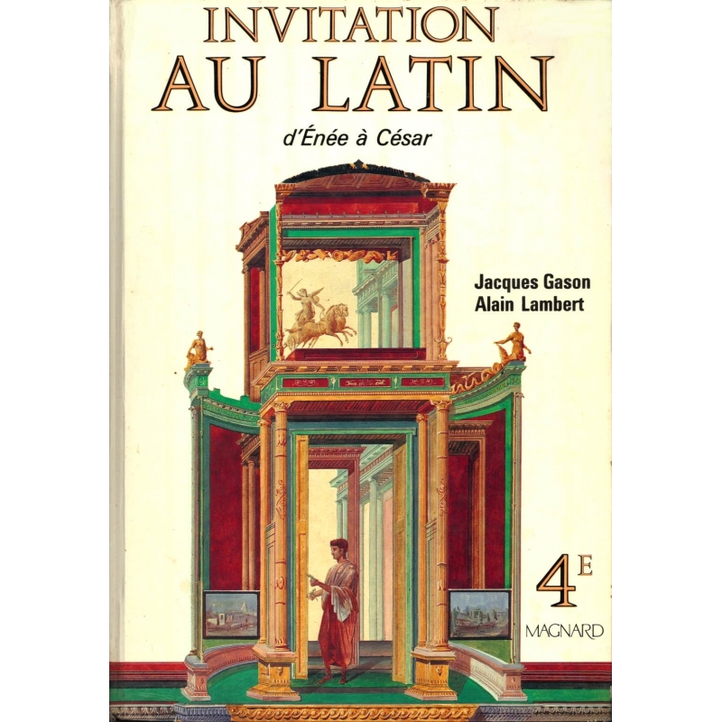 Invitation au latin d'Enée à César 4e et Grands commençants