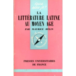 La littérature latine au Moyen Age