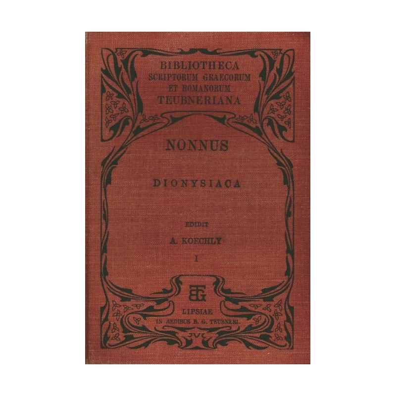 Nonni Panopolitani Dionysiacorum Libri XLVIII (2 volumes)
