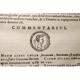 Suetonii, C. (Tranquilli) XII Cæsares, et in eos Laevini Torrentii commentarius auctior et emendatior