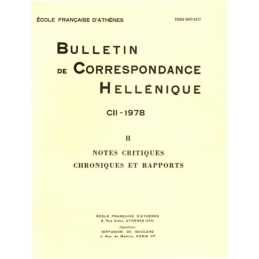 Bulletin de Correspondance Hellénique - CIII - 1979 