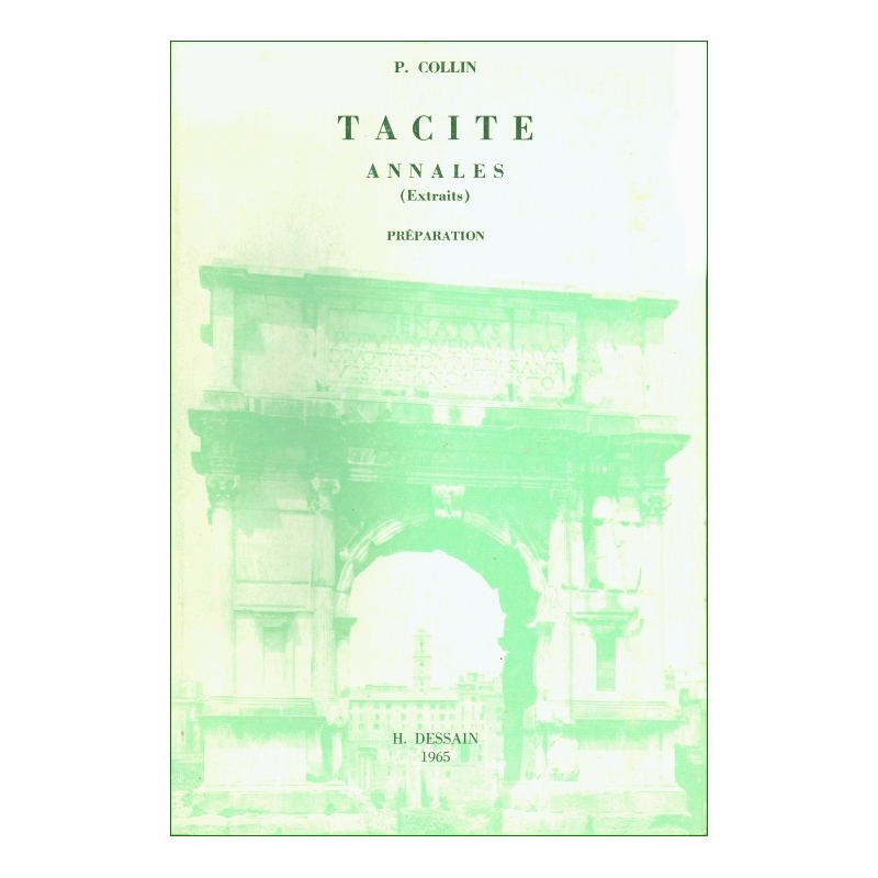 Tacite. Annales (extraits). Préparation