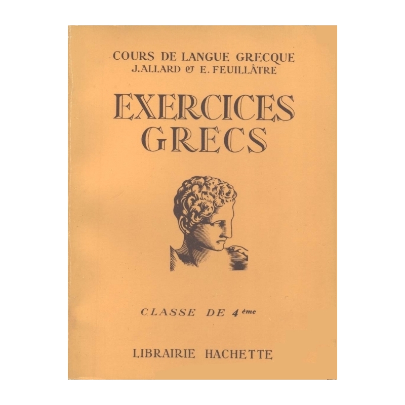 Exercices grecs, classe de quatrième et traductions et corrigés