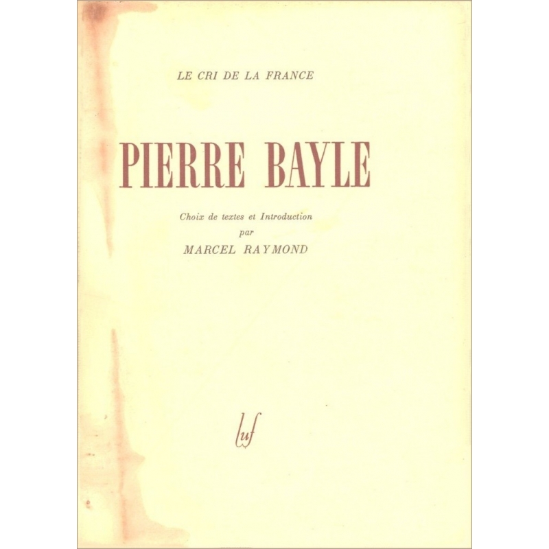 Pierre Bayle