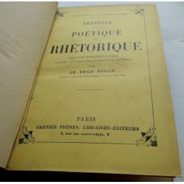 Poétique et rhétorique 
