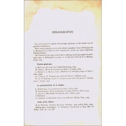 Traité de métrique latine classique