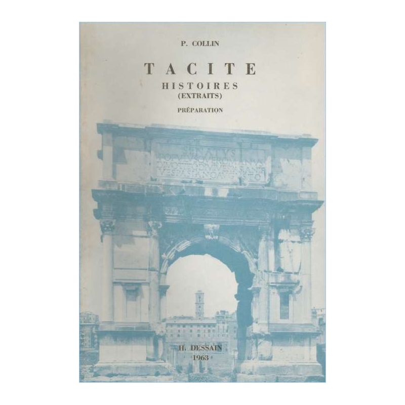 Tacite. Histoires (extraits). Préparation