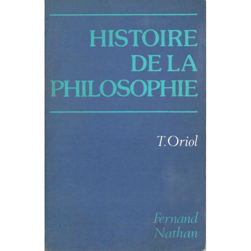 Histoire de la philosophie