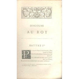 Œuvres de Mathurin Régnier 