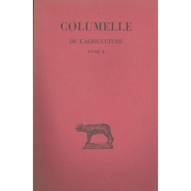 De l'Agriculture. Livre X