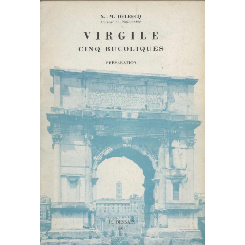 Virgile. Cinq Bucoliques. Préparation