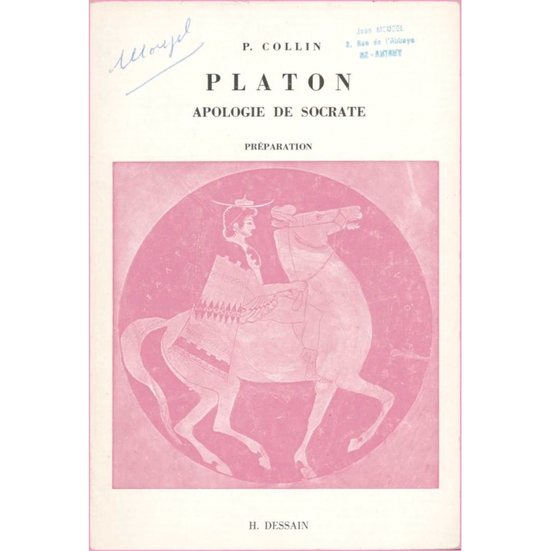 Platon. Apologie de Socrate. Préparation