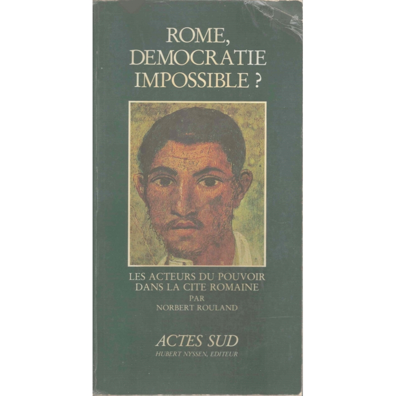 Rome, démocratie impossible ?