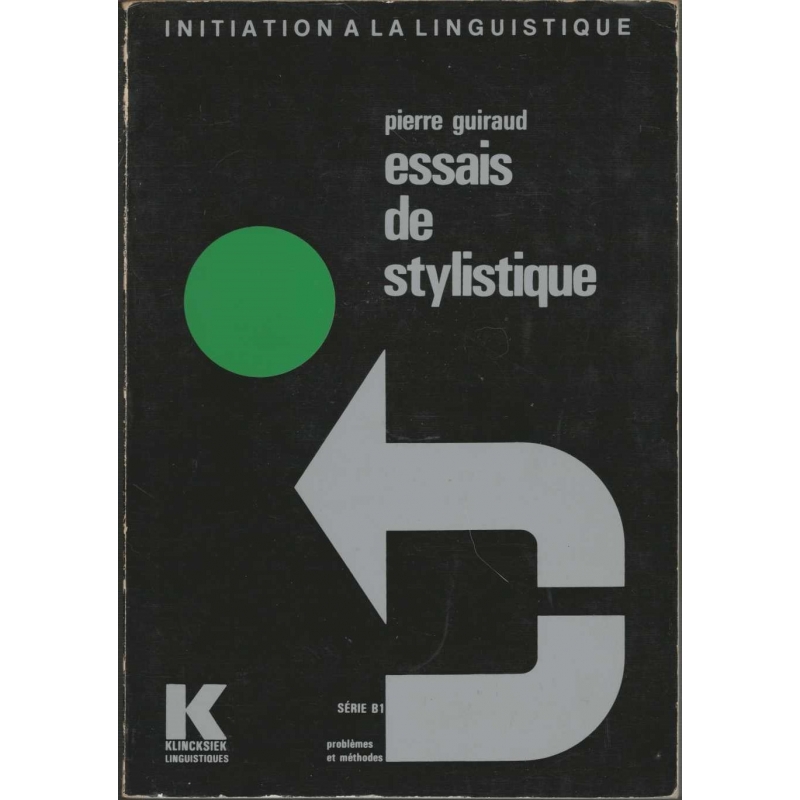 Essais de stylistique