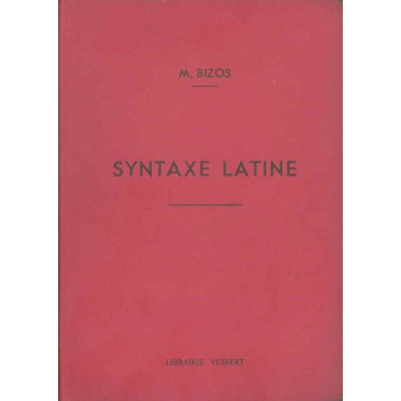 Syntaxe latine