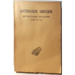 Anthologie grecque, 1ère partie. Anthologie palatine : tome VII (livre IX, Epigr. 1-358)