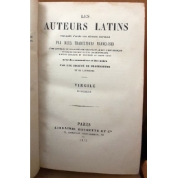 Les Bucoliques et les Géorgiques. Les auteurs latins expliqués d'après une méthode nouvelle par deux traductions françaises